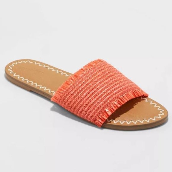 Luciana Woven Slide Sandals - Universal Thread - Picture 1 of 4